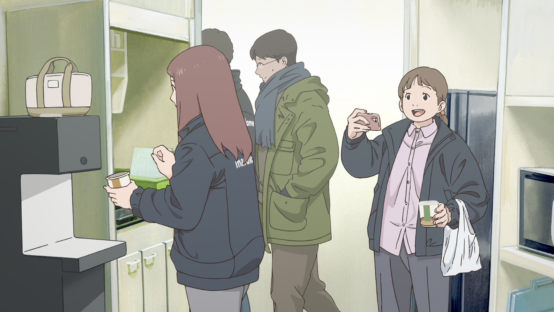 東京　高田馬場、マルコメオフィス、昼休みの給湯室