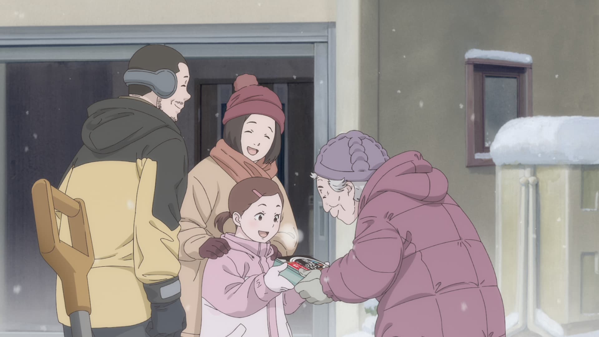 今朝の雪かき後の回想