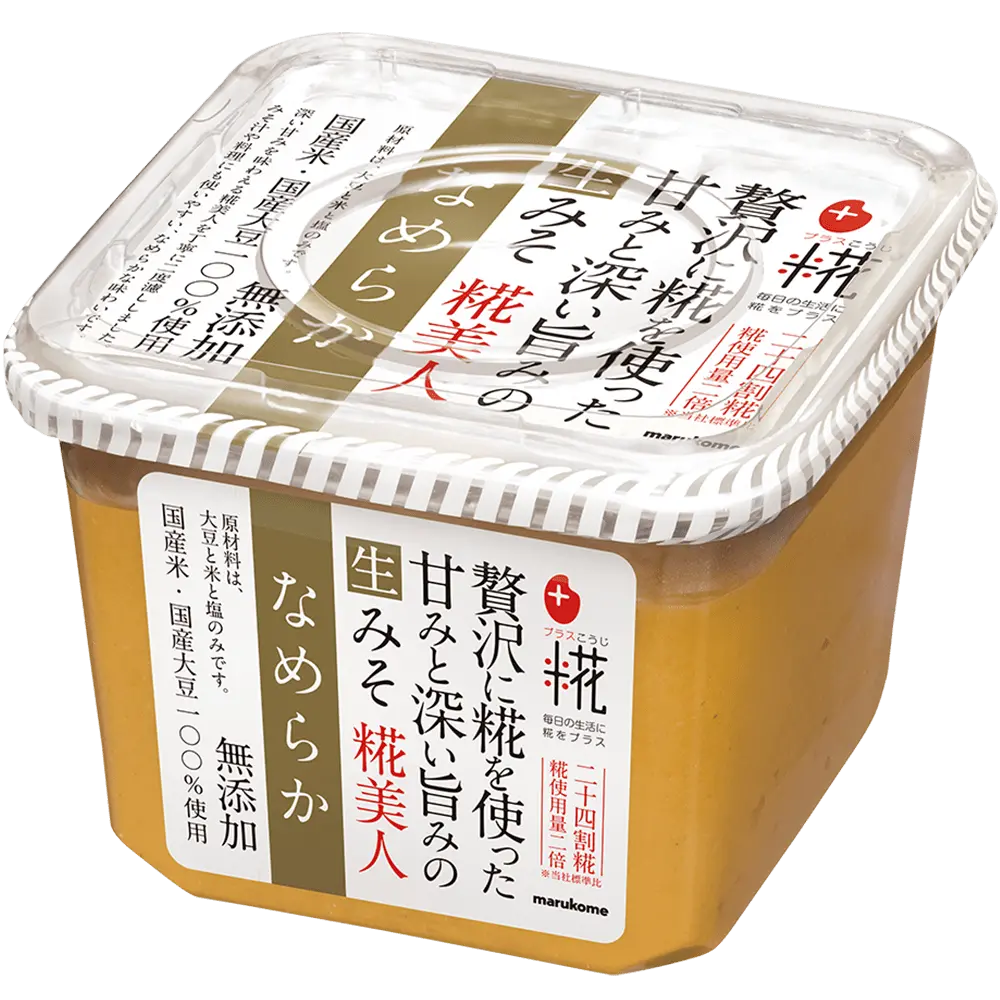 プラス糀生みそ糀美人なめらか