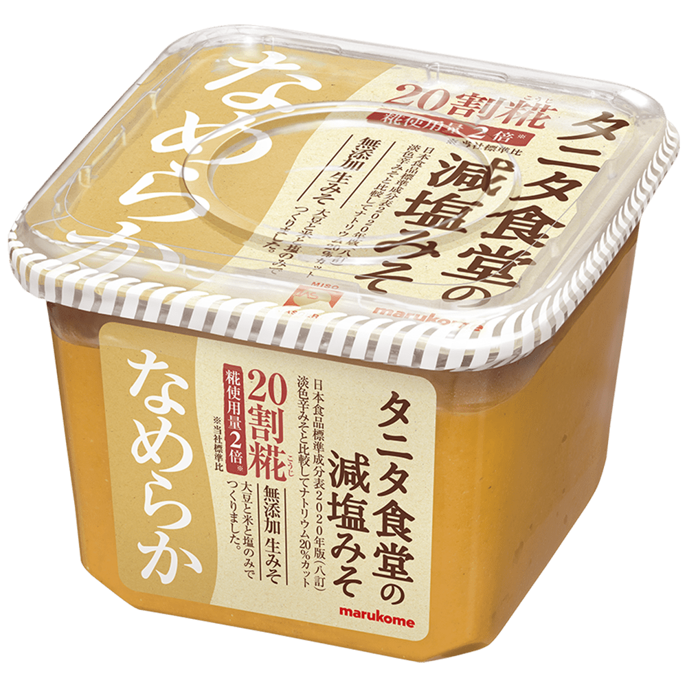 タニタ食堂の減塩生みそ なめらか