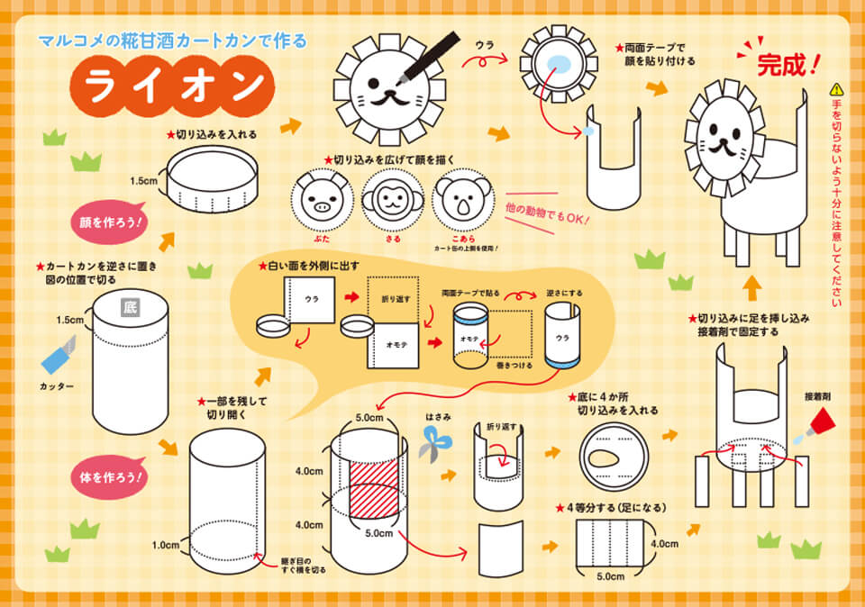 ライオンの作り方