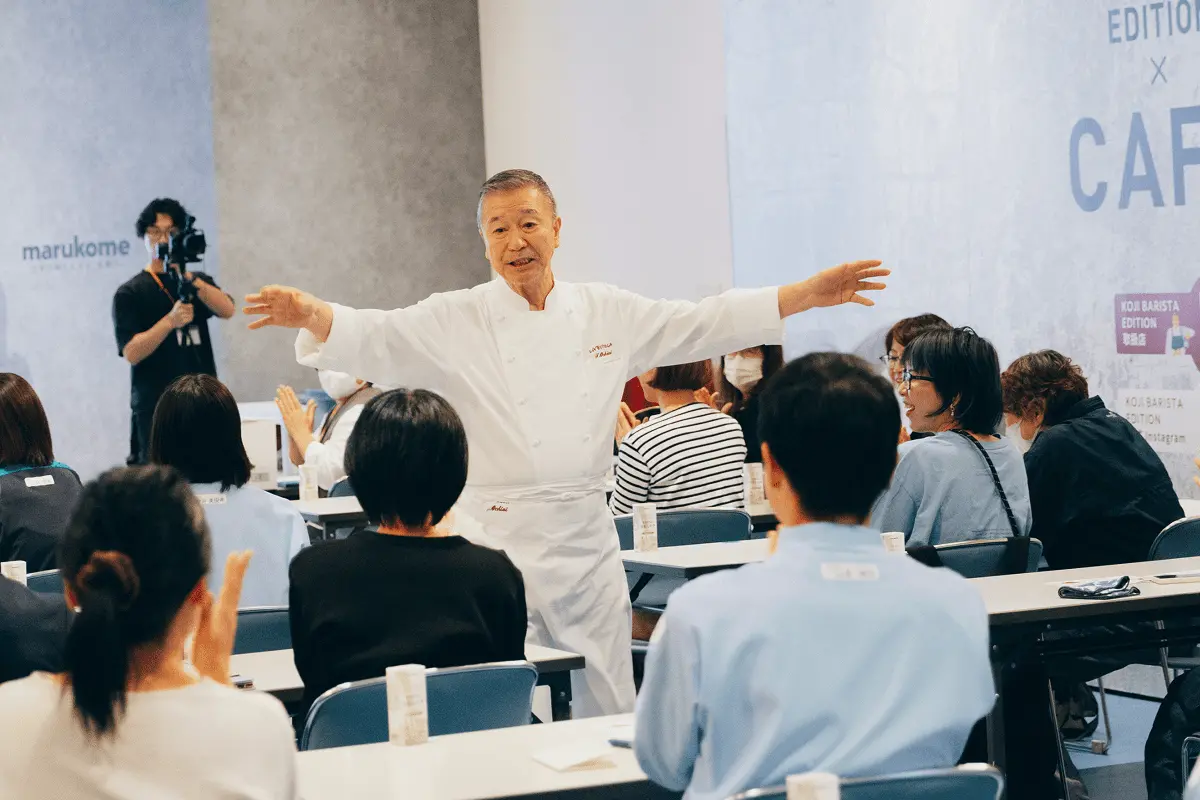 落合シェフが一つひとつ丁寧に答える姿に、会場は終始温かい雰囲気に包まれました。