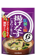 お徳用フリーズドライ顆粒みそ汁 料亭の味揚げなす