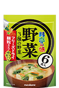 お徳用フリーズドライ顆粒みそ汁 料亭の味野菜