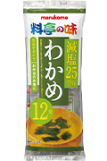 生みそ汁 料亭の味 減塩わかめ 12食