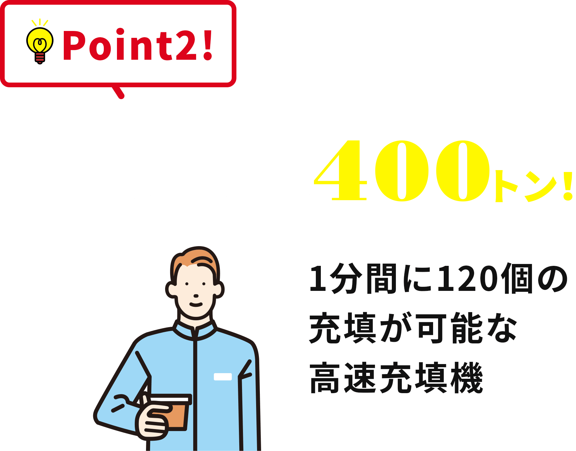 Point2!マルコメが1日に仕込む味噌の量はなんと400トン!1分間に120個の充填が可能な高速充填機