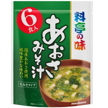 お徳用 料亭の味 あおさみそ汁
