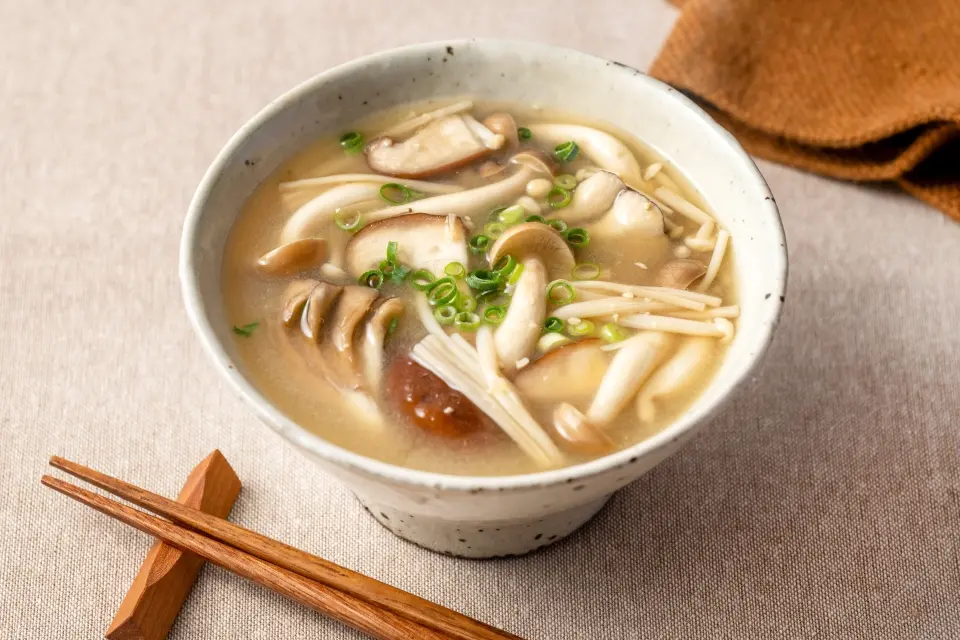 きのこのみそ汁