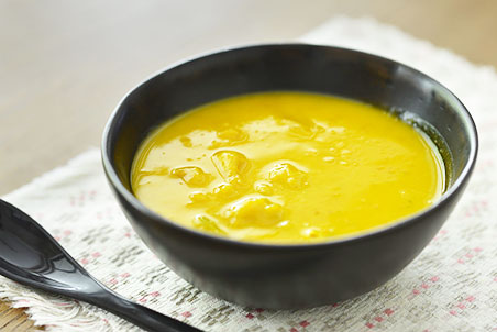 かぼちゃ入り甘酒生姜しるこ