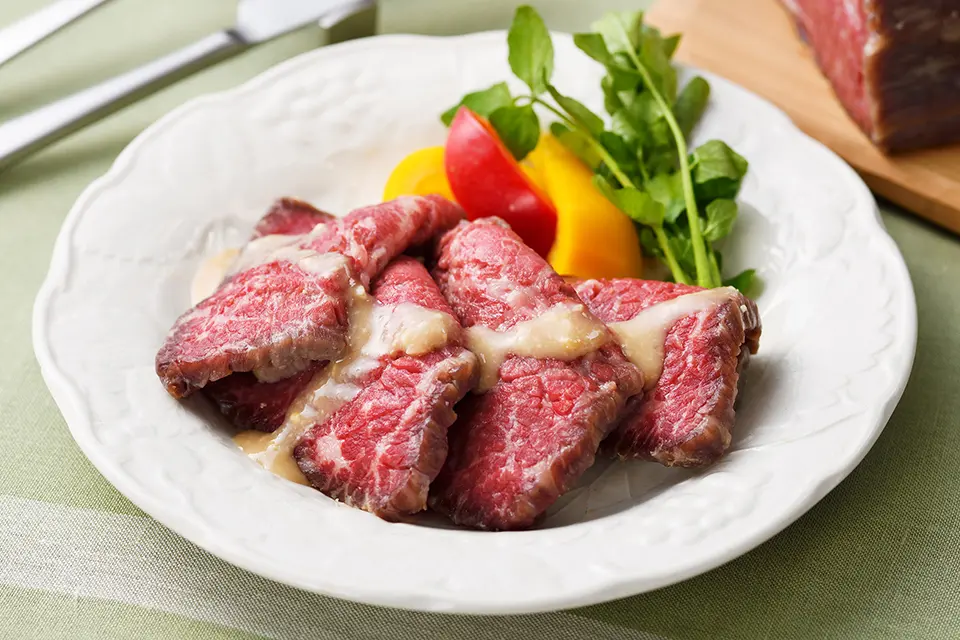 Wの糀のチカラで♪やわらかローストビーフ