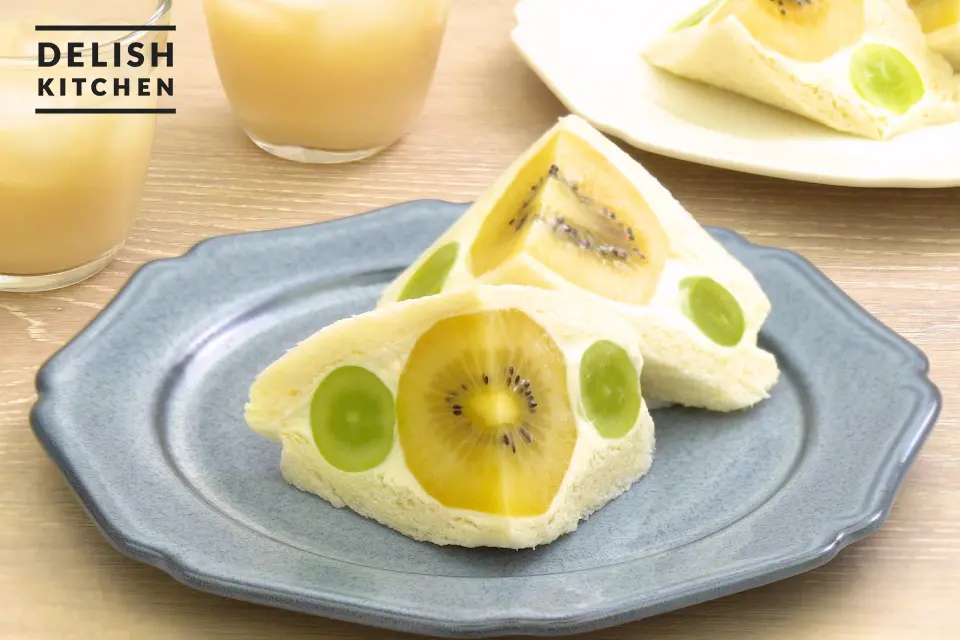 やさしい甘さ♪糀甘酒チーズのフルーツサンド