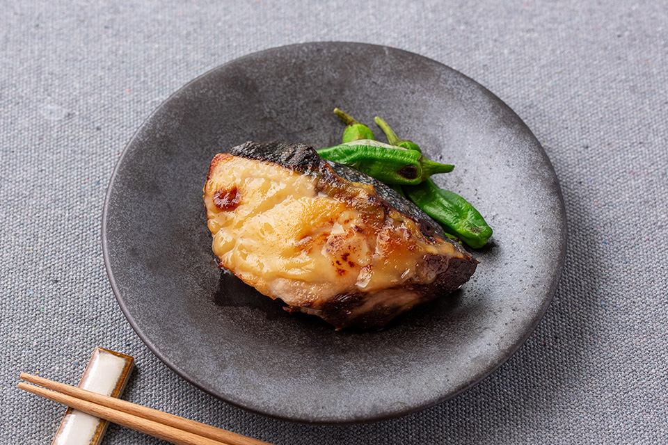 ぶりのゆずみそ焼き