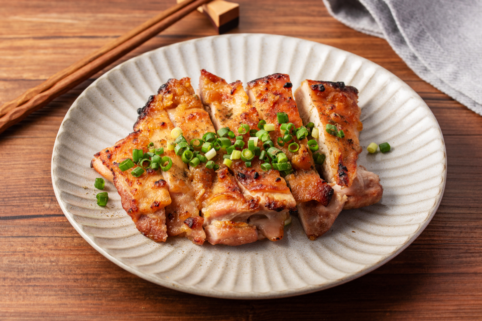 塩糀チキンの山椒ロースト