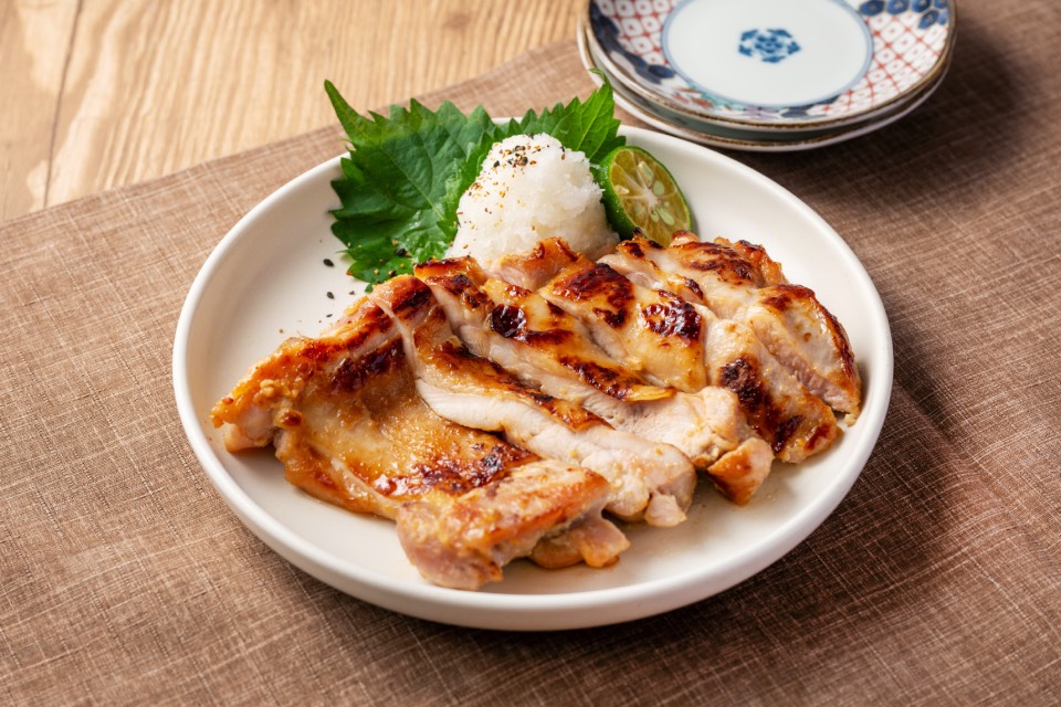 鶏のみそ漬け焼き